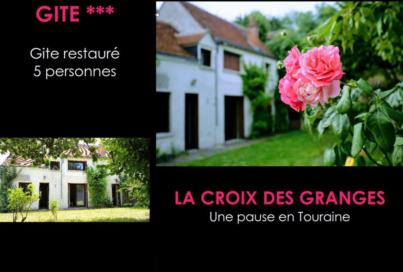 Villa La Croix des Granges à Montlouis-sur-Loire Extérieur photo